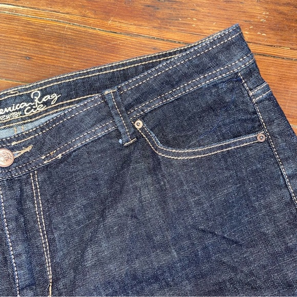 American Rag Dark Blue Jean Shorts - Picture 4 of 7
